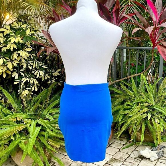 🍍3/$15🍍 Express Cobalt Bodycon Mini Skirt - Picture 4 of 6